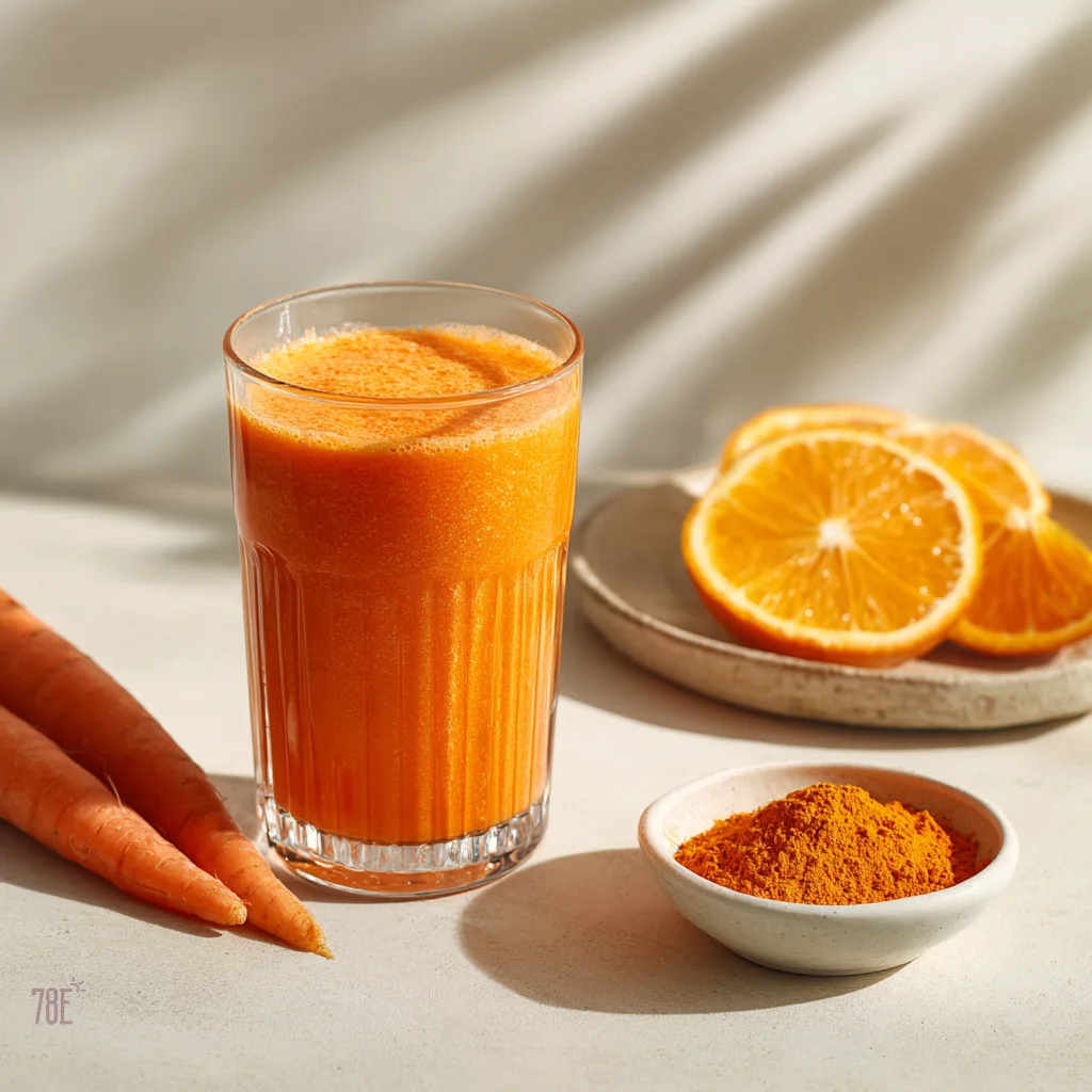 Carrot–Orange Morning Smoothie