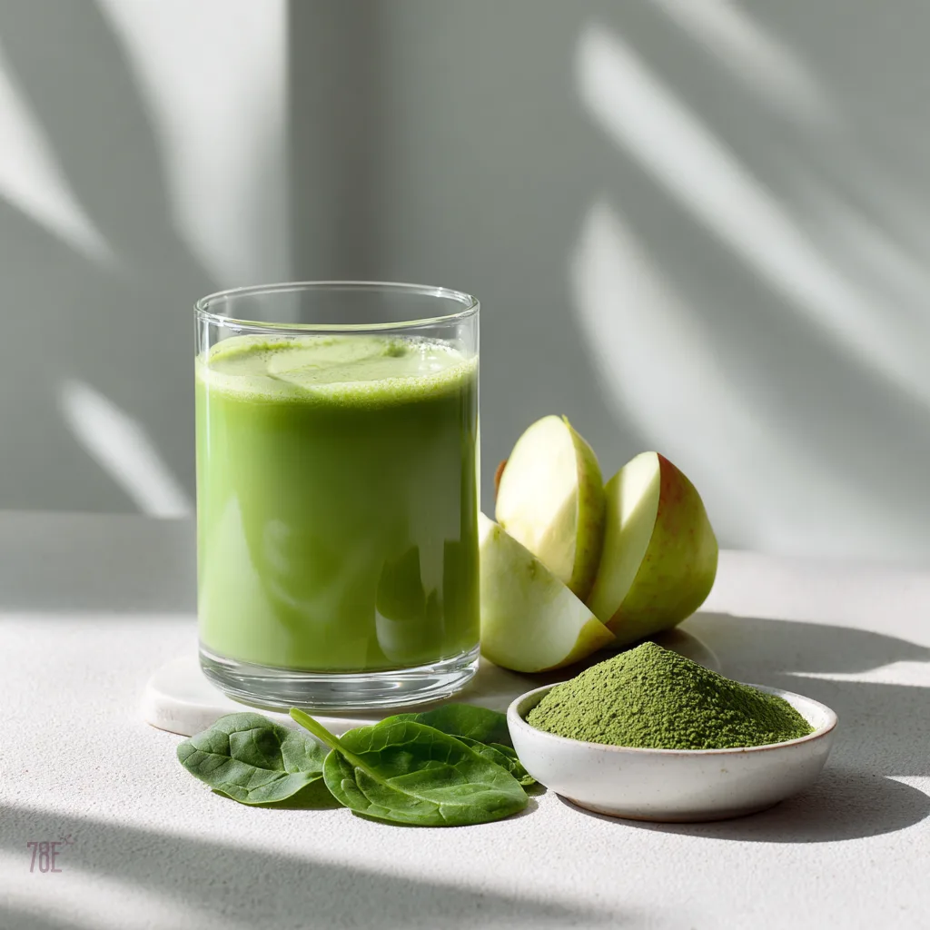 Spinach–Apple Green Smoothie